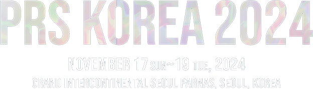 PRS KOREA 2024 november 17(sun) ~ 19(tue), 2024, grand intercontinental seoul parnas, seoul, korea